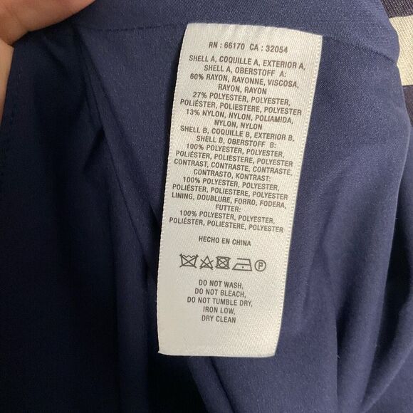 Moulinette Soeurs Anthropologie size 6 Dress Split Print Stripes Floral Cocktail - Picture 9 of 10